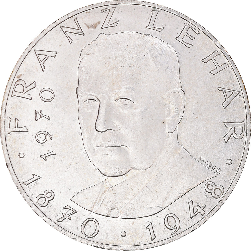 Coin, Austria, 25 Schilling, 1970, MS(60-62), Silver, KM:2907