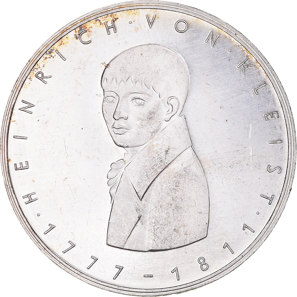 Moeda, ALEMANHA - REPÚBLICA FEDERAL, 5 Mark, 1977, Karlsruhe, Germany, MS(63)