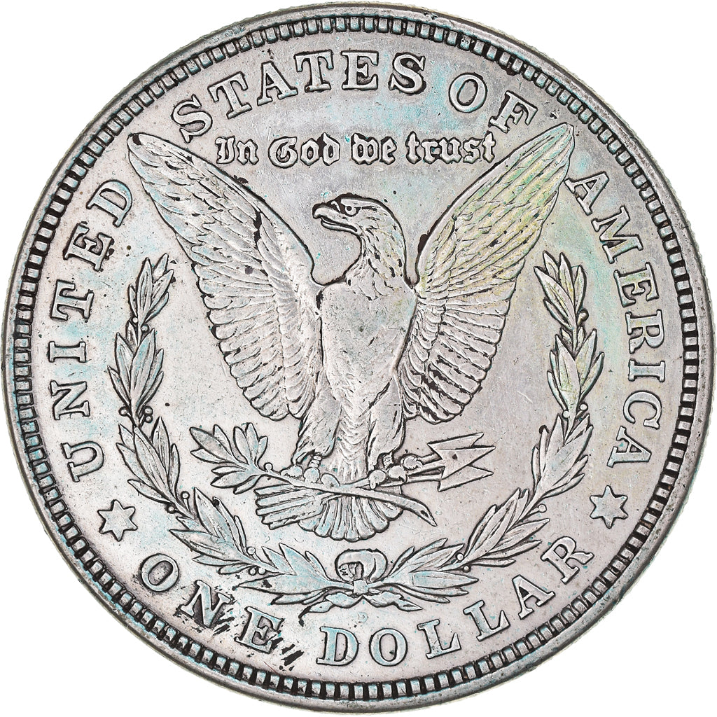 Coin, United States, Morgan Dollar, Dollar, 1921, Philadelphia, EF(40-45)