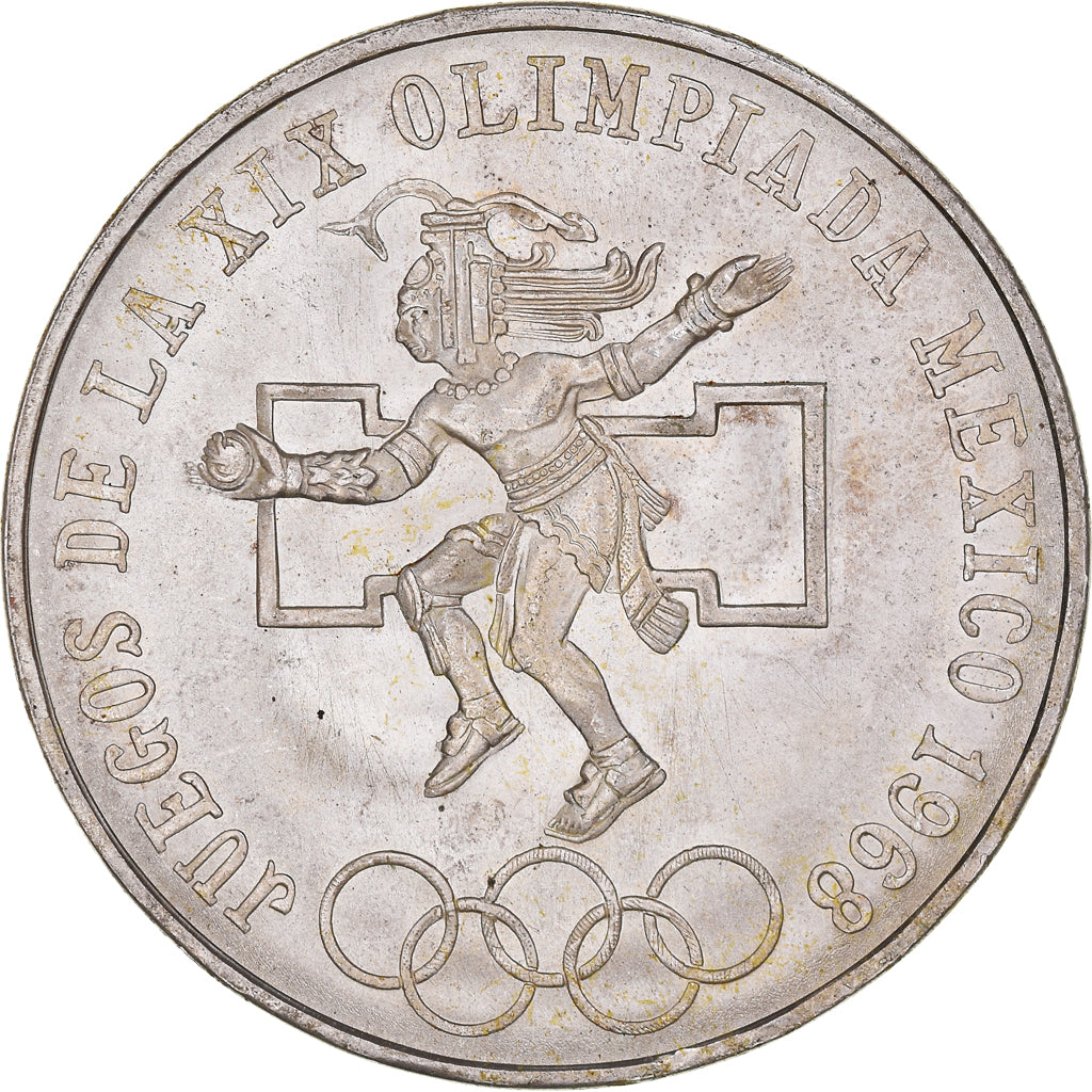Moneta, Messico, 25 Pesos, 1968, Mexico, SPL, Argento, KM:479.1