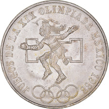 Coin, Mexico, 25 Pesos, 1968, Mexico, MS(60-62), Silver, KM:479.1