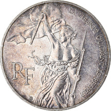 Coin, France, Liberté guidant le peuple, 100 Francs, 1993, AU(50-53), Silver
