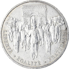 Coin, France, Libération de Paris, 100 Francs, 1994, EF(40-45), Silver