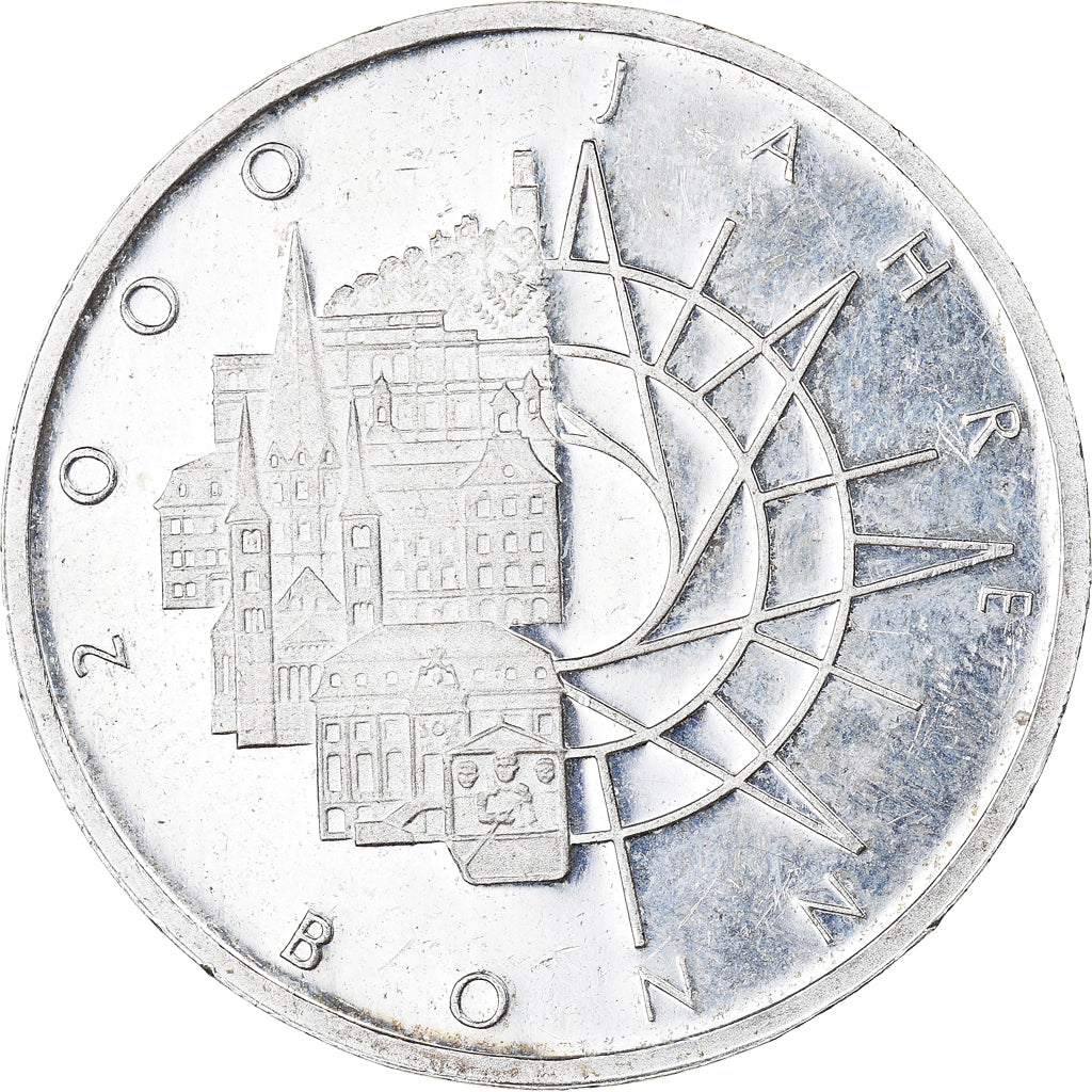 Moneda, ALEMANIA - REPÚBLICA FEDERAL, 10 Mark, 1989, Munich, Germany, EBC+