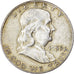Coin, United States, Franklin Half Dollar, Half Dollar, 1959, U.S. Mint, Denver