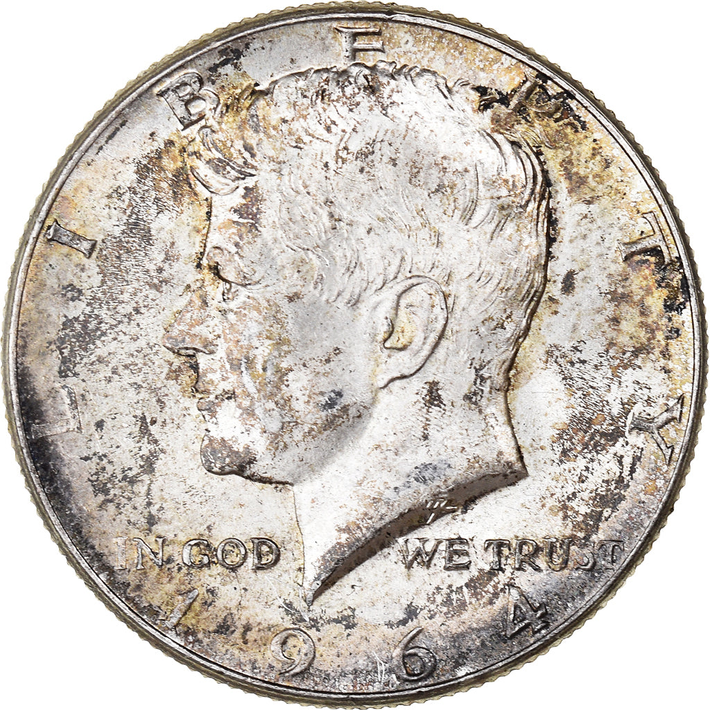 Moneda, Estados Unidos, Kennedy Half Dollar, Half Dollar, 1964, U.S. Mint
