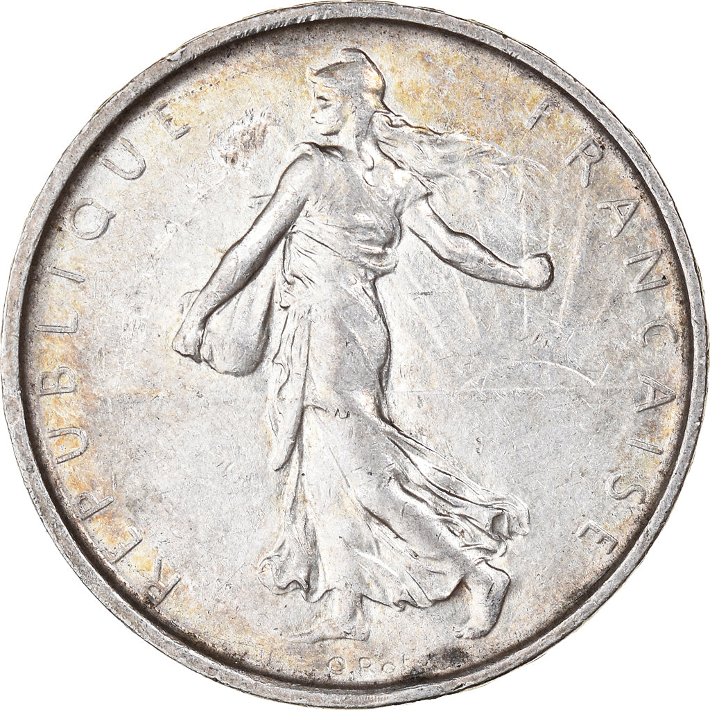 Coin, France, Semeuse, 5 Francs, 1968, AU(50-53), Silver, KM:926, Gadoury:770