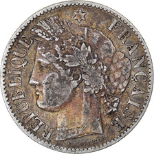 Coin, France, Cérès, 2 Francs, 1887, Paris, EF(40-45), Silver, KM:817.1