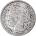 Moneta, Francja, Cérès, 2 Francs, 1871, Bordeaux, F(12-15), Srebro, KM:816.2