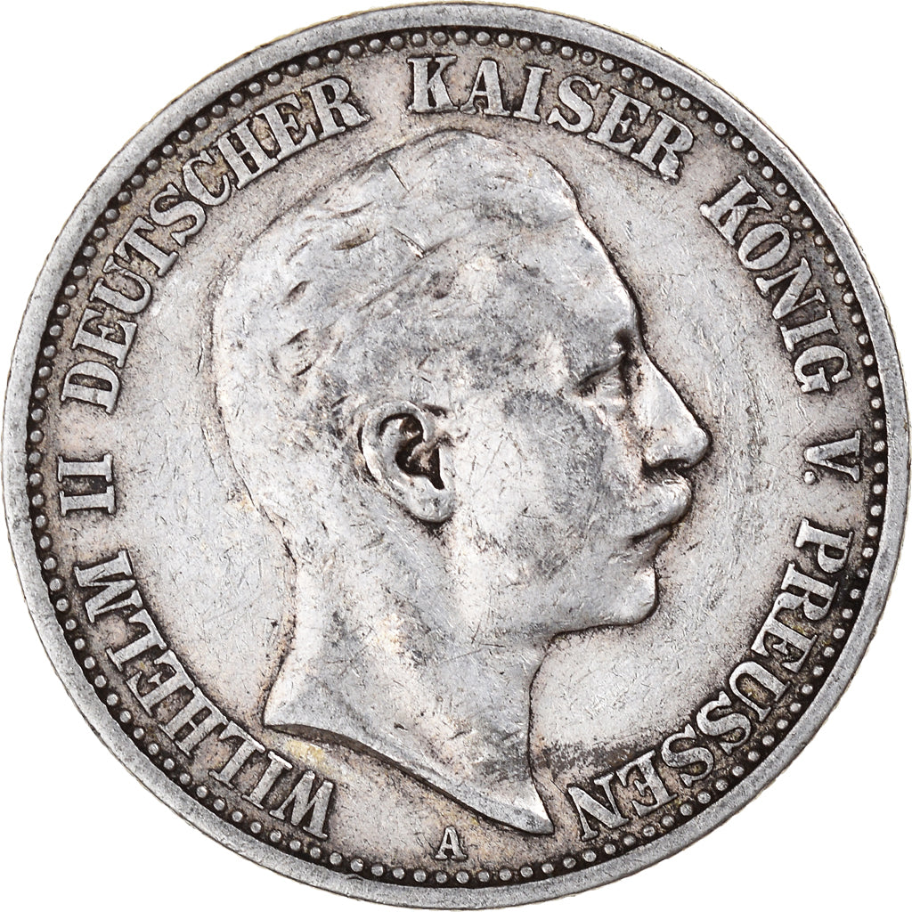 Coin, German States, PRUSSIA, Wilhelm II, 2 Mark, 1903, Berlin, EF(40-45)