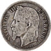 Monnaie, France, Napoleon III, Franc, 1866, Paris, TB, Argent, Gadoury:463