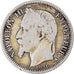 Moneda, Francia, Napoleon III, Franc, 1868, Paris, BC, Plata, KM:806.1