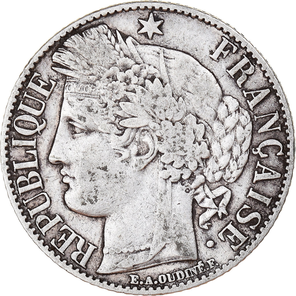 Monnaie, France, Cérès, Franc, 1887, Paris, TB+, Argent, Gadoury:465a
