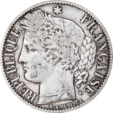 Monnaie, France, Cérès, Franc, 1887, Paris, TB+, Argent, Gadoury:465a