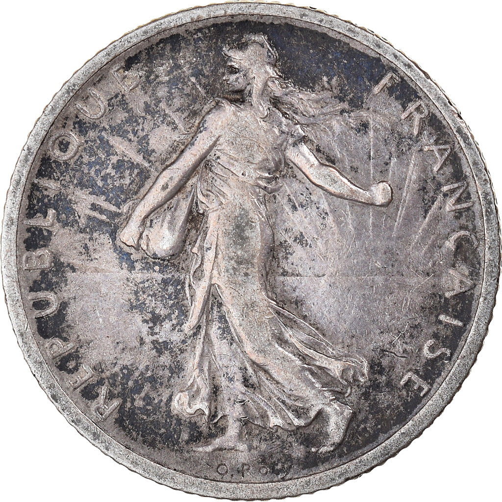 Coin, France, Semeuse, Franc, 1898, Paris, VF(30-35), Silver, KM:844.1
