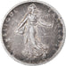 Moneta, Francja, Semeuse, Franc, 1901, Paris, EF(40-45), Srebro, KM:844.1