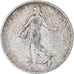 Coin, France, Semeuse, Franc, 1904, Paris, VF(30-35), Silver, KM:844.1