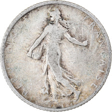 Moneta, Francia, Semeuse, Franc, 1906, Paris, MB, Argento, KM:844.1, Gadoury:467