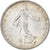 Moneta, Francja, Semeuse, Franc, 1912, Paris, AU(50-53), Srebro, KM:844.1