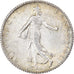 Moneta, Francja, Semeuse, Franc, 1912, Paris, AU(50-53), Srebro, KM:844.1