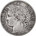 Moneta, Francia, Cérès, Franc, 1872, Bordeaux, MB, Argento, KM:822.2