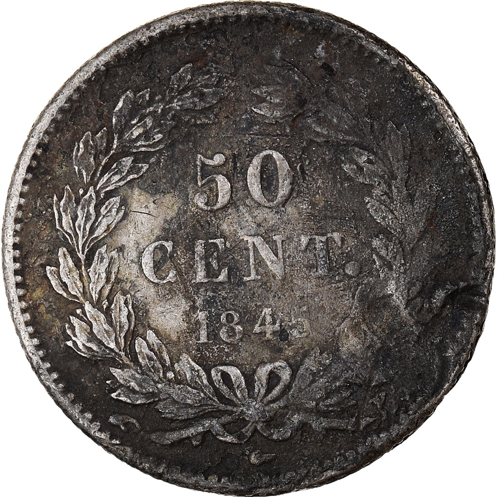 Munten, Frankrijk, Louis-Philippe, 50 Centimes, 1845, Rouen, FR, Zilver
