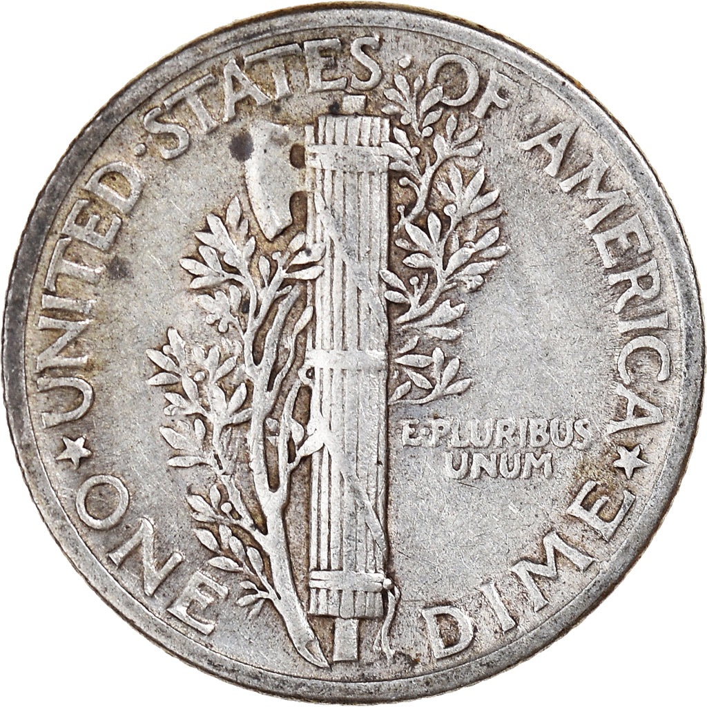Münze, Vereinigte Staaten, Mercury Dime, Dime, 1940, U.S. Mint, Philadelphia