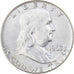 Coin, United States, Franklin Half Dollar, Half Dollar, 1963, U.S. Mint, Denver