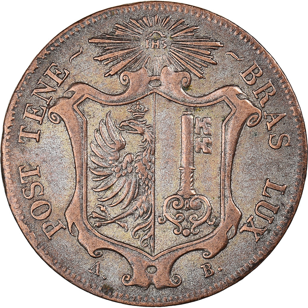 Coin, SWISS CANTONS, GENEVA, 10 Centimes, 1847, Bern, EF(40-45), Billon, KM:134