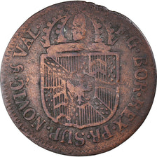 Coin, SWISS CANTONS, NEUCHATEL, 1/2 Batzen, 1791, Neuenburg, VF(30-35), Billon