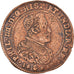 Paesi Bassi Spagnoli, ficha, Spanish Netherlands, Philippe IV, 1661, BB, Rame