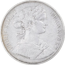 Coin, German States, FRANKFURT AM MAIN, Thaler, 1864, Frankfurt, EF(40-45)