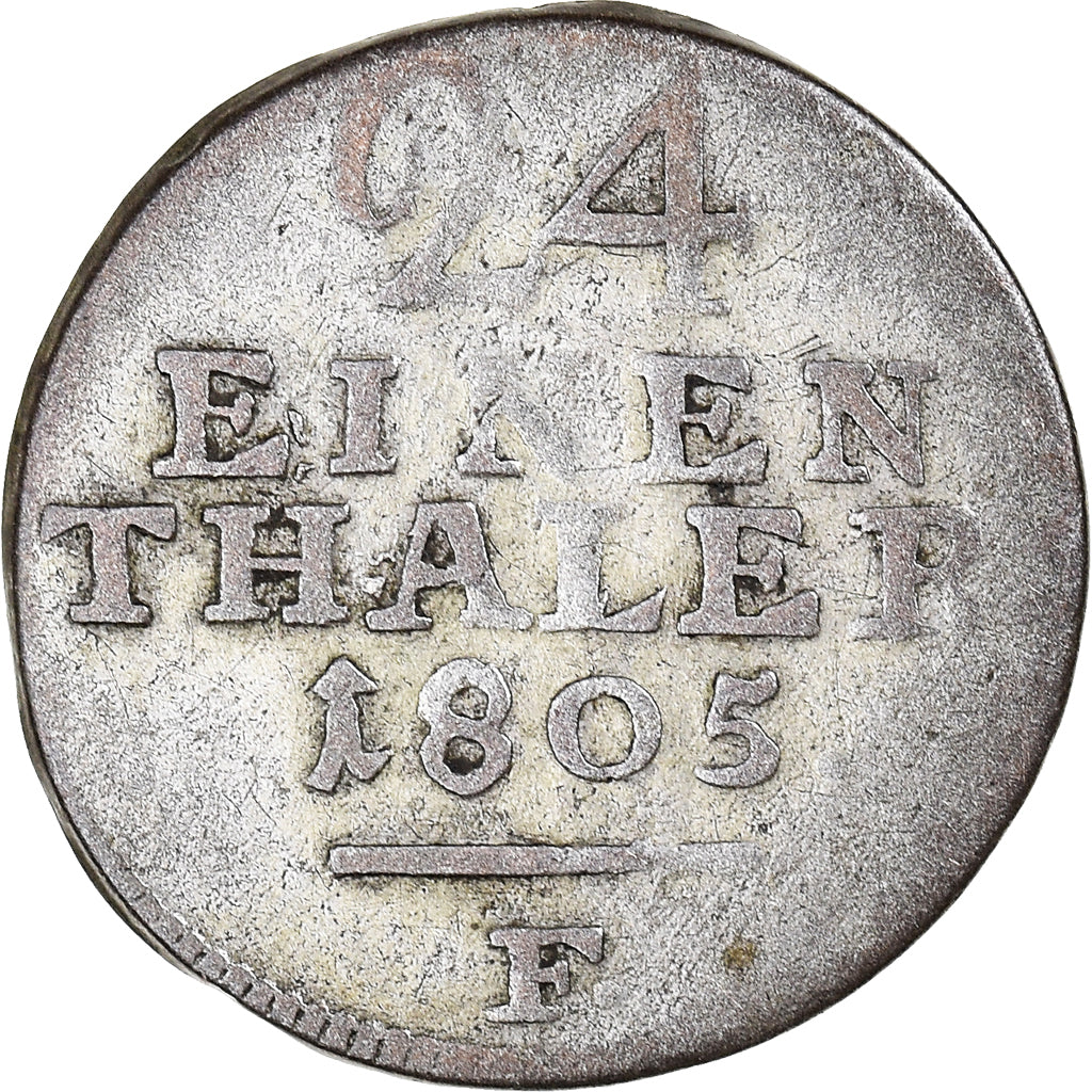 Moneta, Stati tedeschi, HESSE-CASSEL, Wilhelm I, 1/24 Thaler, 1805, Dietrich