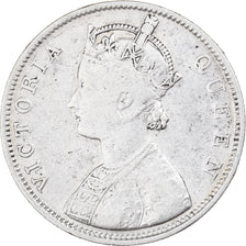 Coin, INDIA-BRITISH, Victoria, Rupee, 1862, Bombay, EF(40-45), Silver, KM:473.1