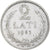 Moeda, Letónia, 2 Lati, 1925, EF(40-45), Prata, KM:8