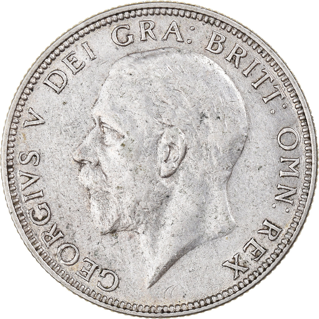 Coin, Great Britain, George V, Florin, Two Shillings, 1936, AU(50-53), Silver