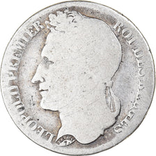 Coin, Belgium, Leopold I, Franc, 1834, Bruxelles, F(12-15), Silver, KM:7.1