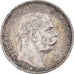 Moneda, Hungría, Franz Joseph I, Korona, 1915, Kremnitz, MBC+, Plata, KM:492