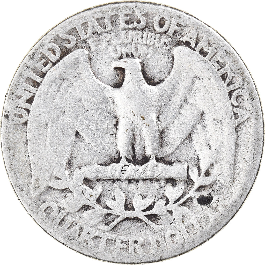 Coin, United States, Washington Quarter, Quarter, 1945, U.S. Mint, Philadelphia