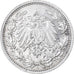 Munten, DUITSLAND - KEIZERRIJK, 1/2 Mark, 1905, Berlin, PR+, Zilver, KM:17