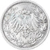 Coin, GERMANY - EMPIRE, 1/2 Mark, 1913, Berlin, AU(55-58), Silver, KM:17
