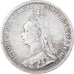 Moneda, Gran Bretaña, Victoria, 3 Pence, 1893, BC+, Plata, KM:758