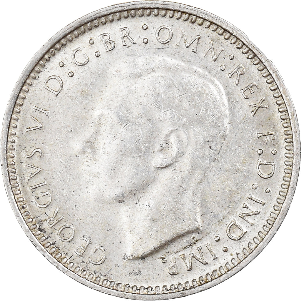 Coin, Australia, George VI, Threepence, 1941, Melbourne, AU(55-58), Silver