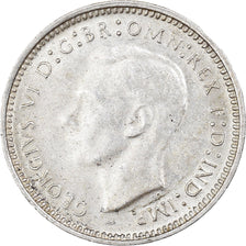 Coin, Australia, George VI, Threepence, 1941, Melbourne, AU(55-58), Silver