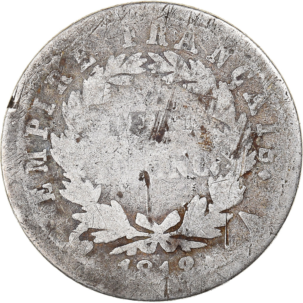 Moneda, Francia, Napoléon I, 1/2 Franc, 1812, Paris, BC, Plata, KM:691.1