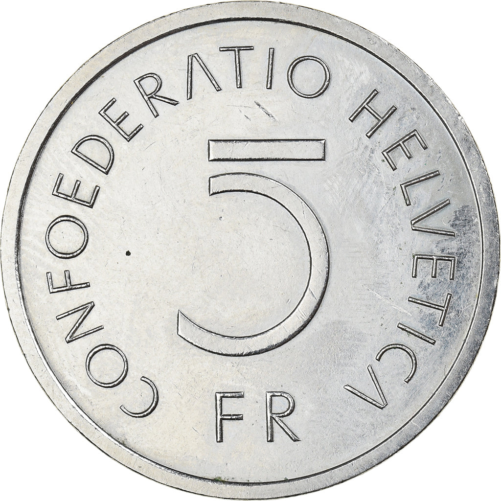 Monnaie, Suisse, Bataille de Morat, 5 Francs, 1976, SUP+, Cupro-nickel