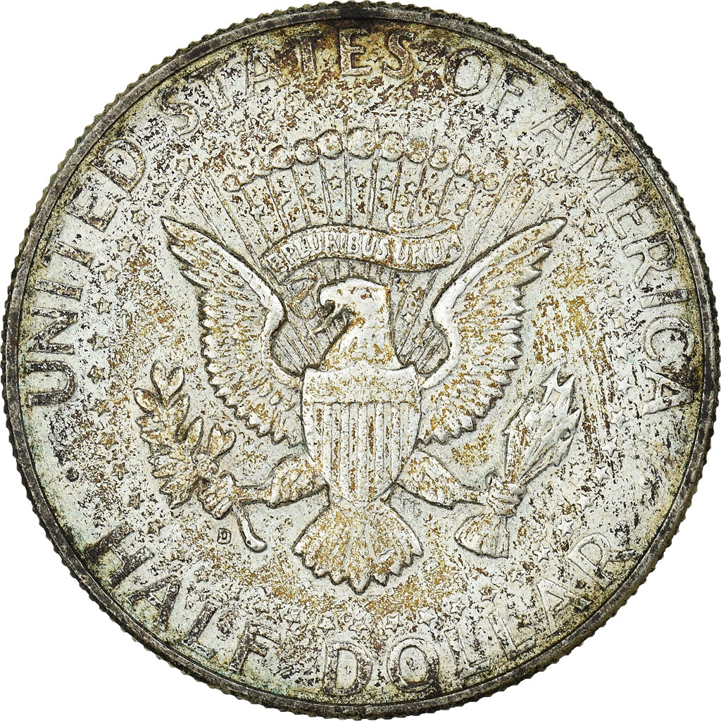 Coin, United States, Kennedy Half Dollar, Half Dollar, 1964, U.S. Mint