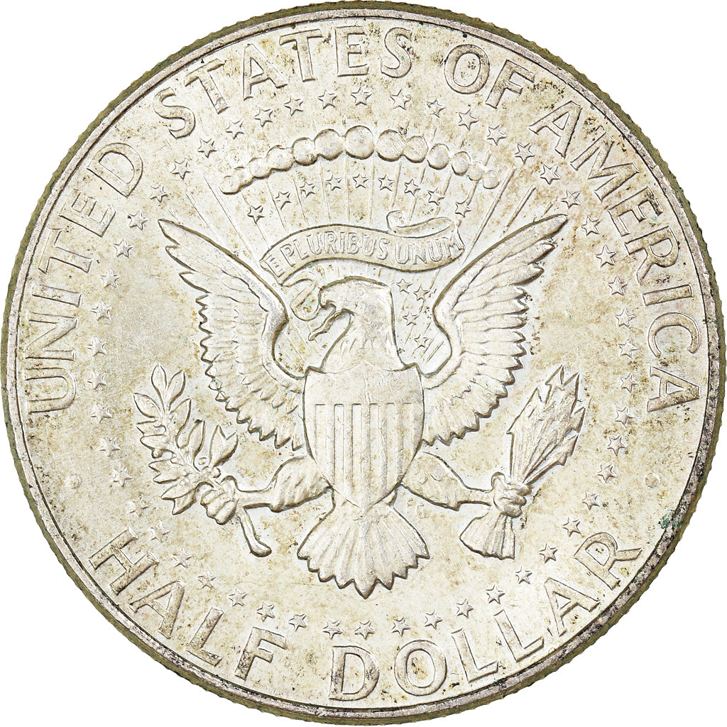 Coin, United States, Kennedy Half Dollar, Half Dollar, 1964, U.S. Mint