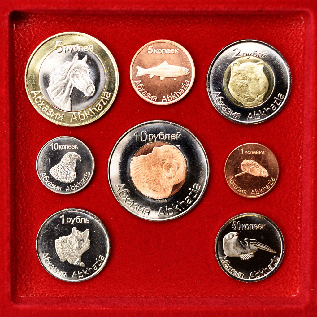 Abkhazie, Série de 8 pièces 2013