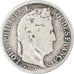 Moneda, Francia, Louis-Philippe, 50 Centimes, 1846, Paris, BC, Plata, KM:768.1